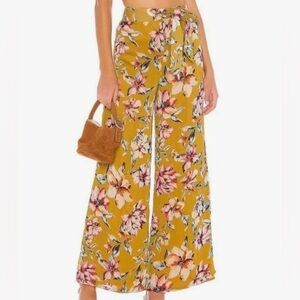 Tularosa Sydney Pant in Mustard Floral